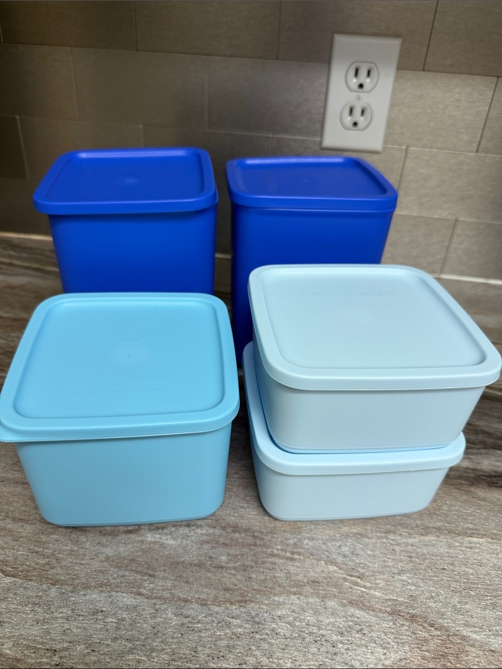 Basic Bright Tupperware Canister Bundle